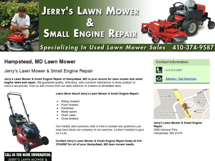 www.jerryslawnmower.net