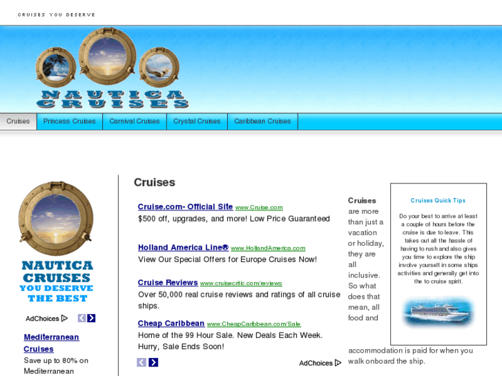 www.nauticacruises.com