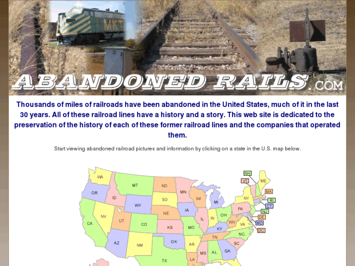 www.abandonedrailroads.com