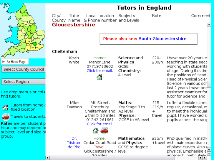 www.gloucestershiretutors.com