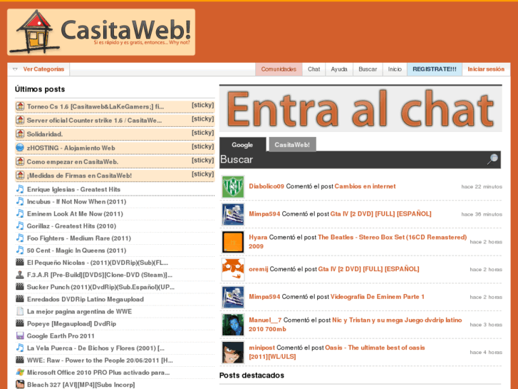 www.casitaweb.net