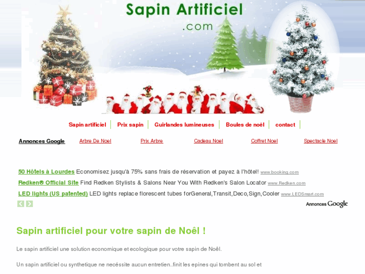 www.sapin-artificiel.com