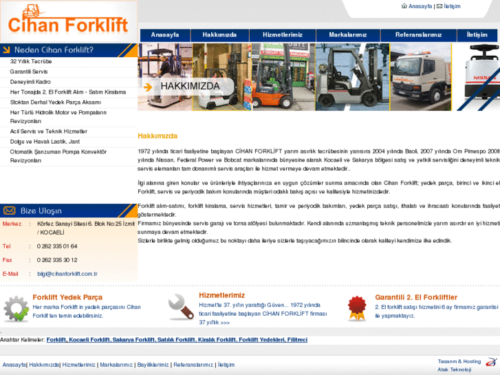 www.cihanforklift.net