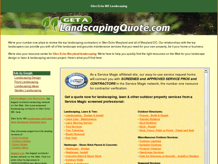 www.glenecholandscaping.com