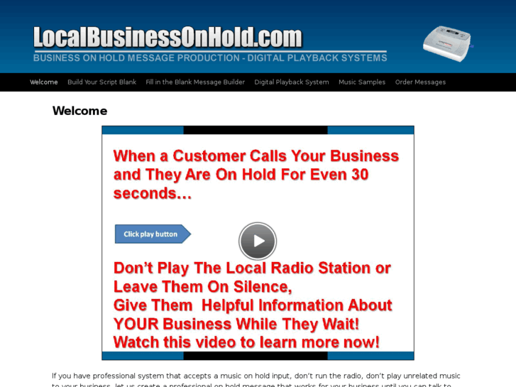 www.localbusinessonhold.com