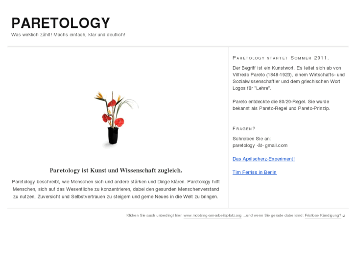 www.paretology.de