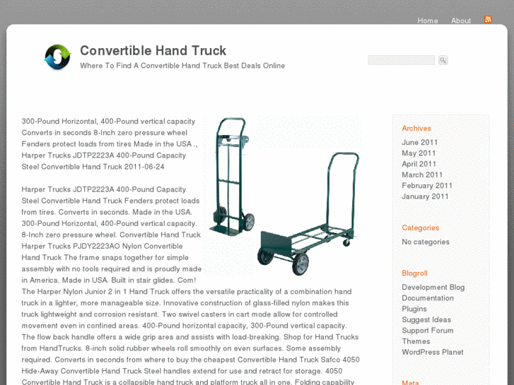 www.convertiblehandtruck.info
