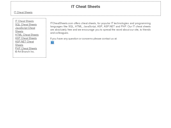 www.itcheatsheets.com