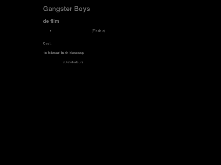 www.gangsterboysdefilm.nl