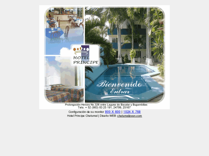 www.hotelprincipechetumal.com