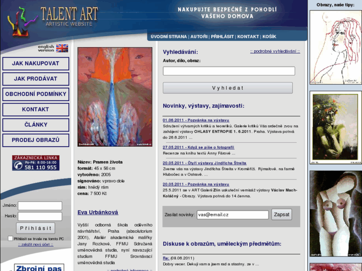 www.talent.cz