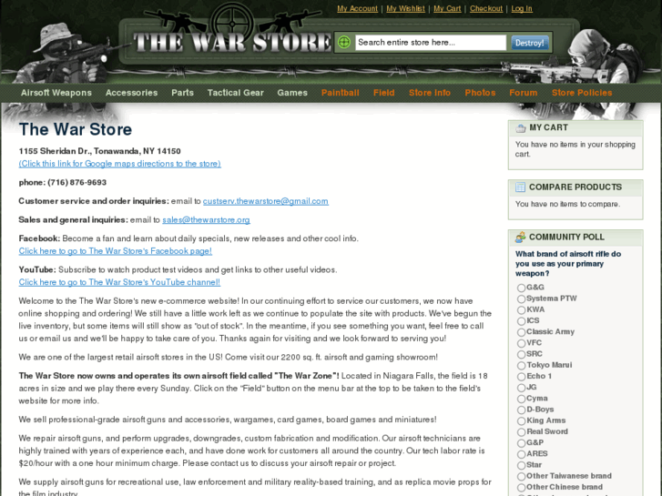 www.thewarstore.org