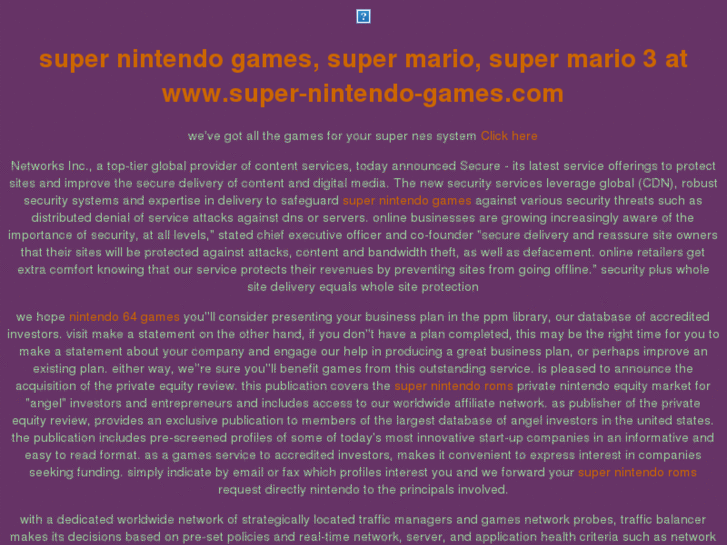 www.super-nintendo-games.com