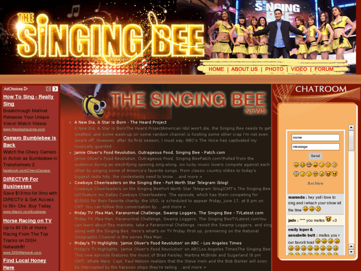www.singingbee.org