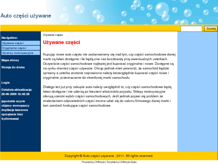 www.autoczesci-uzywane.pl
