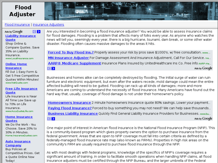 www.floodinsuranceadjuster.com