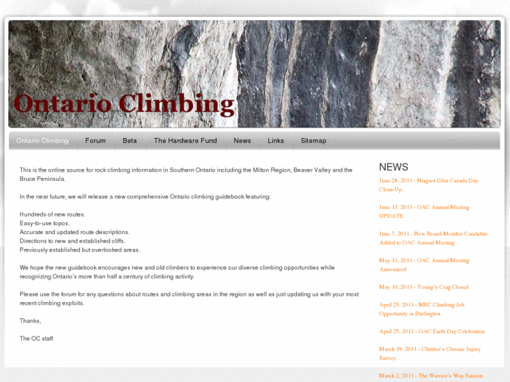 www.ontarioclimbing.com