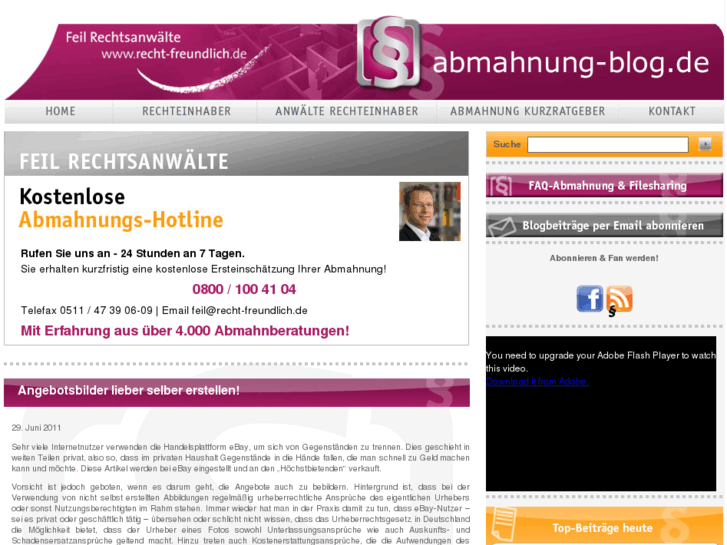 www.abmahnung-blog.net