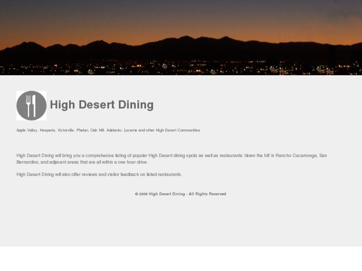 www.highdesertdining.com