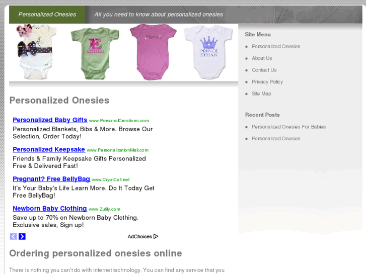 www.personalizedonesies.net