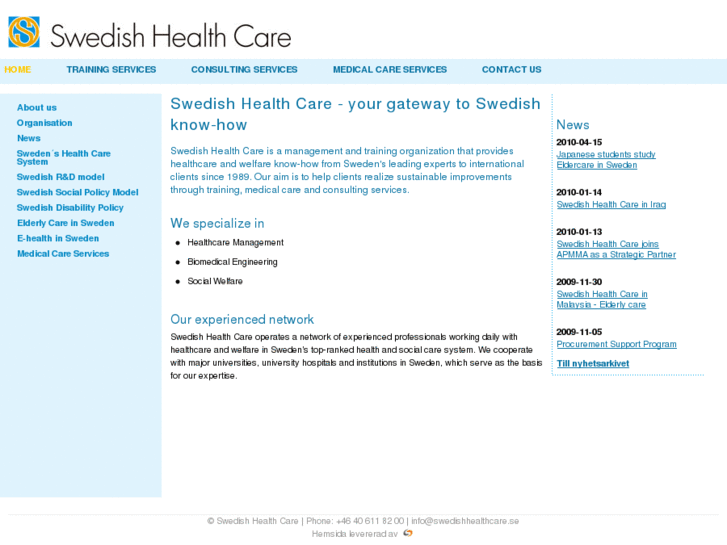 www.swedishhealthcare.se