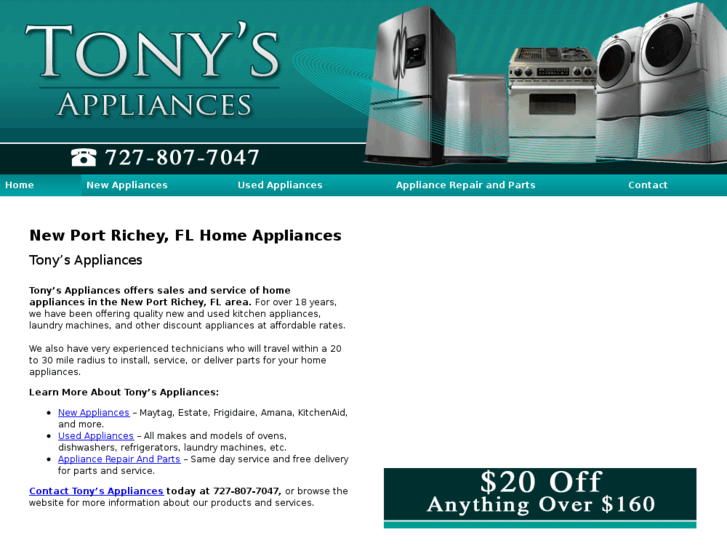 www.tonysappliancesfl.com