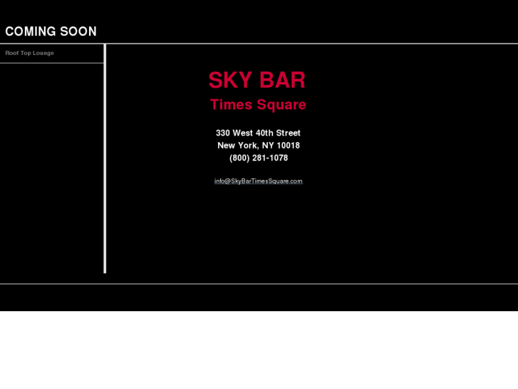 www.skybartimessquare.com