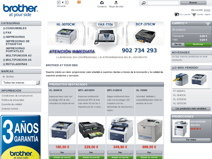 www.maquinasyconsumiblesbrother.es