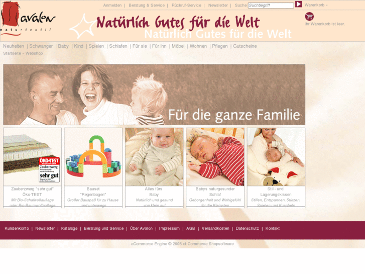 www.avalon-naturtextil-shop.de