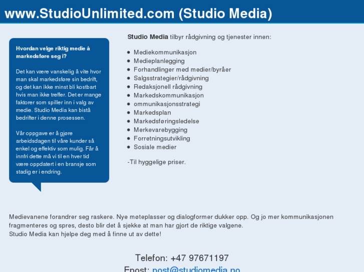 www.studiounlimited.com