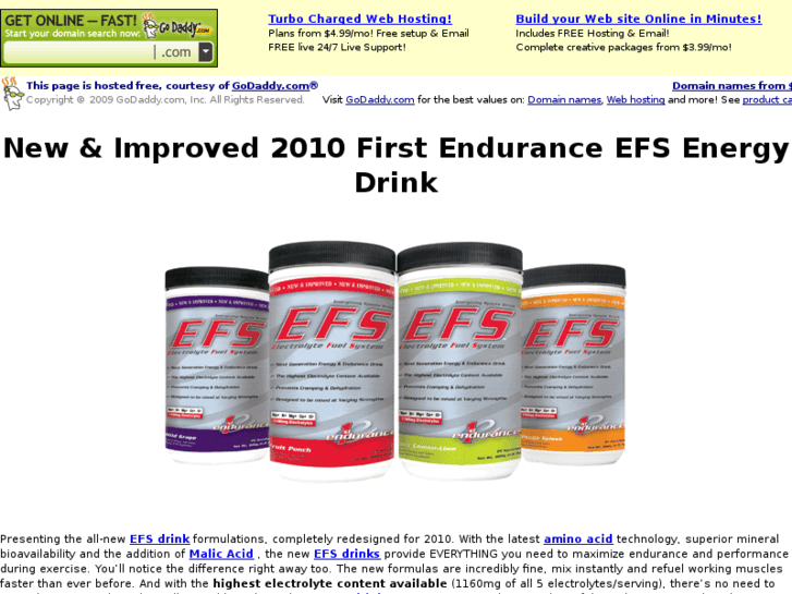 www.efsenergydrink.com