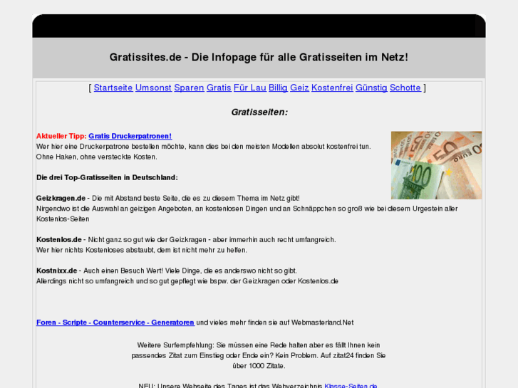 www.gratissites.de