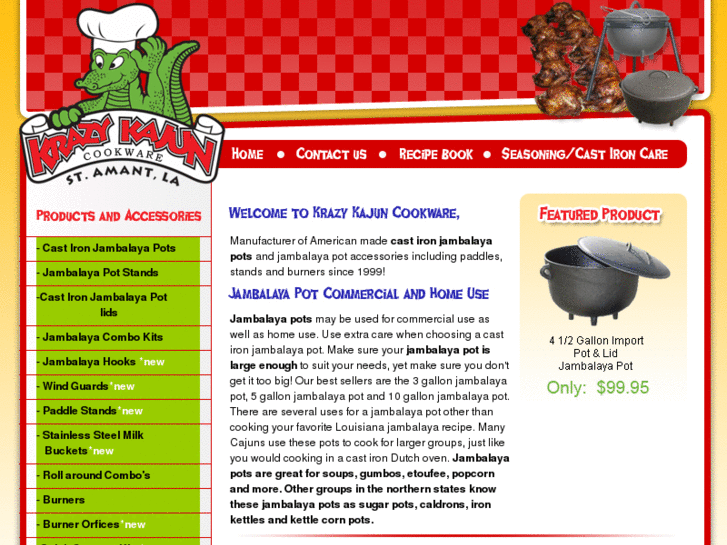 www.krazykajuncookware.com