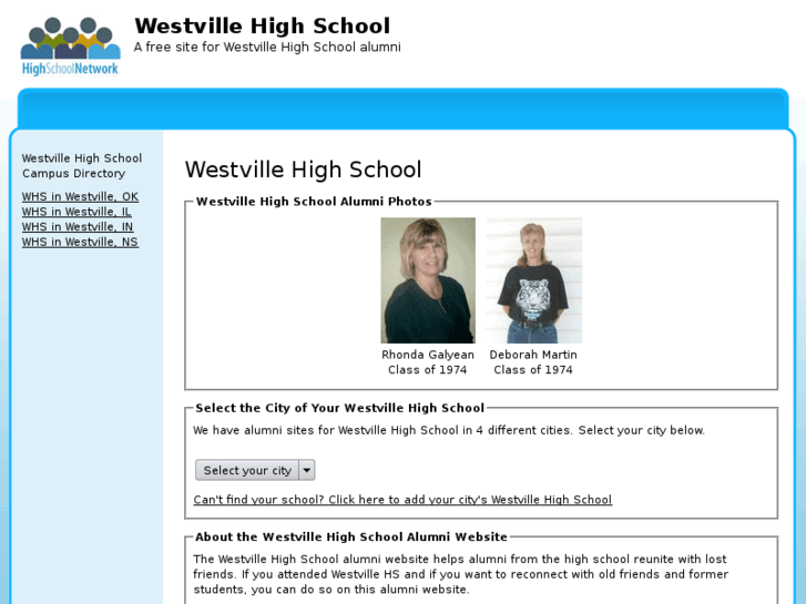 www.westvillehighschool.org