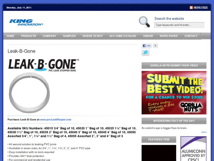 www.leak-b-gone.com