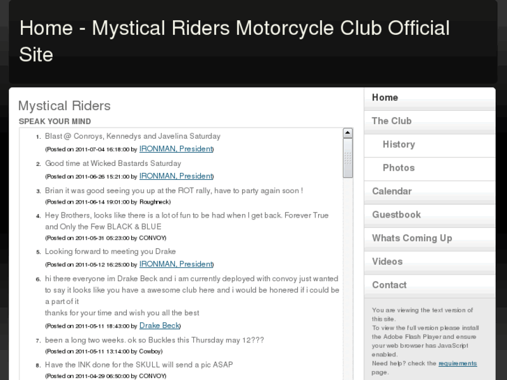 www.mysticalriders.org