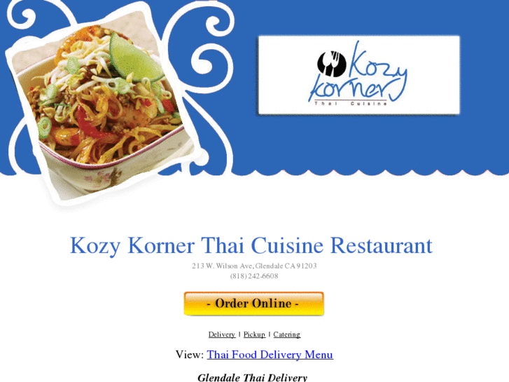 www.kozykornerthai.com
