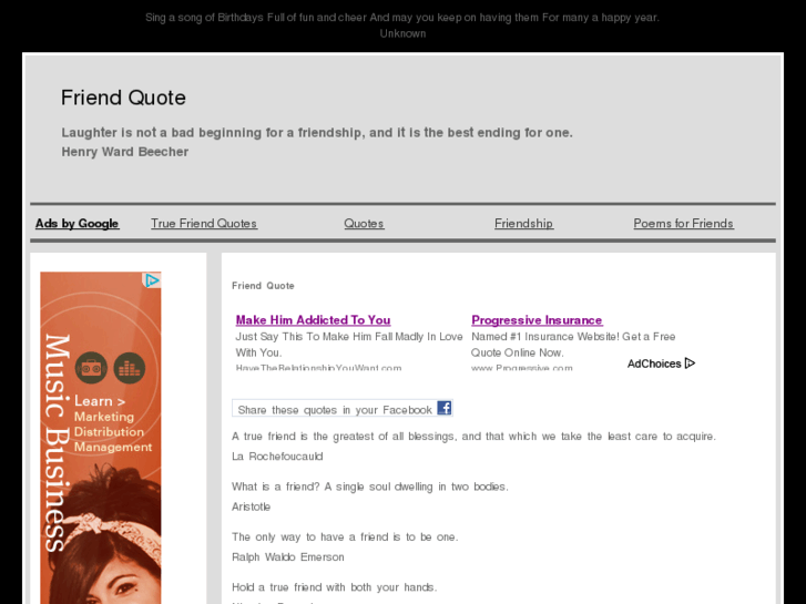 www.friendsquotesland.com