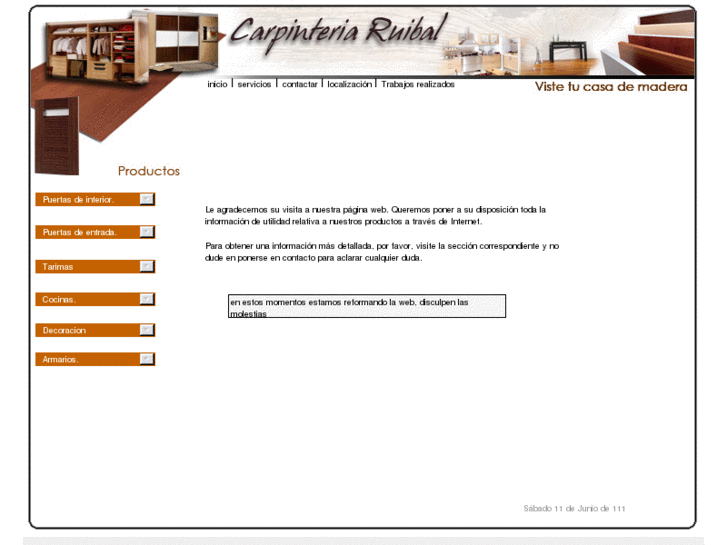 www.carpinteriaruibal.com