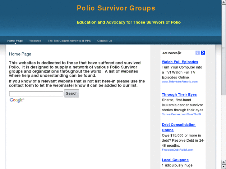 www.poliosurvivors.com