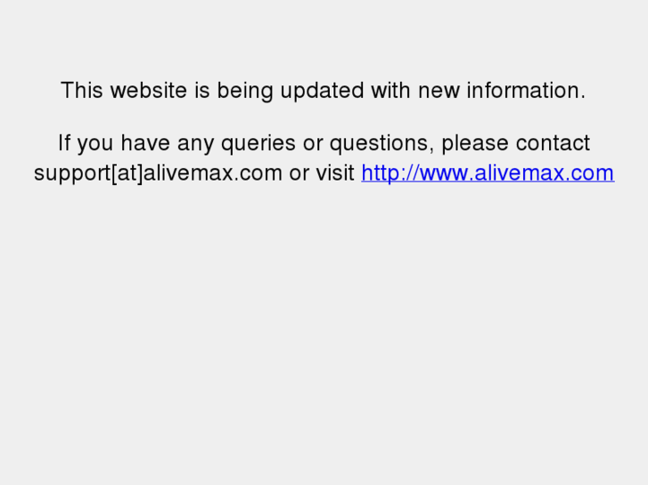 www.alivemaxeurope.com