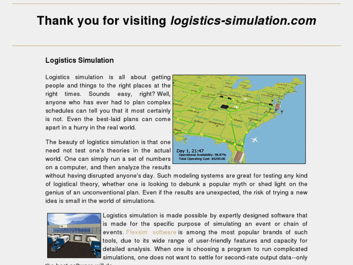 www.logistics-simulation.com