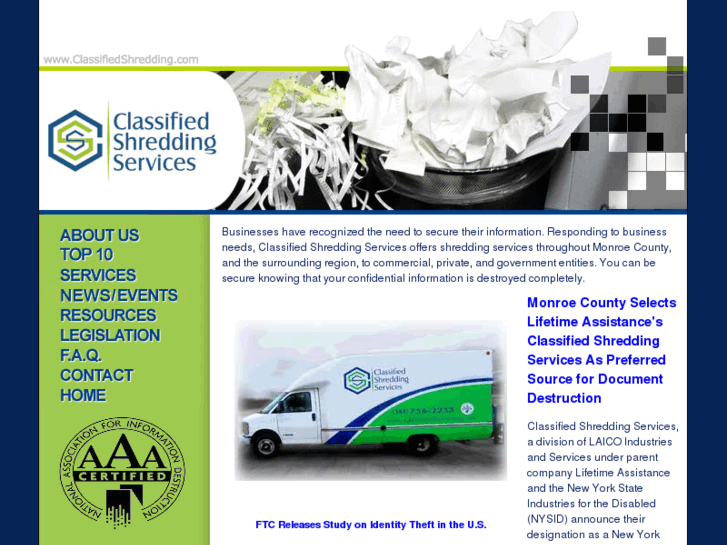 www.classifiedshredding.com