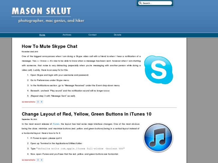 www.masonsklut.com