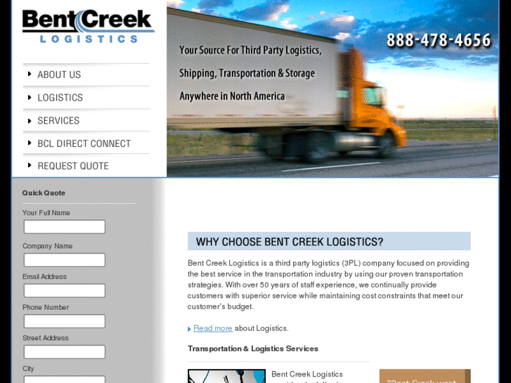 www.bentcreeklogistics.com