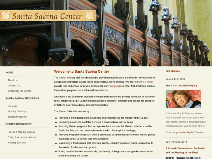 www.santasabinacenter.org