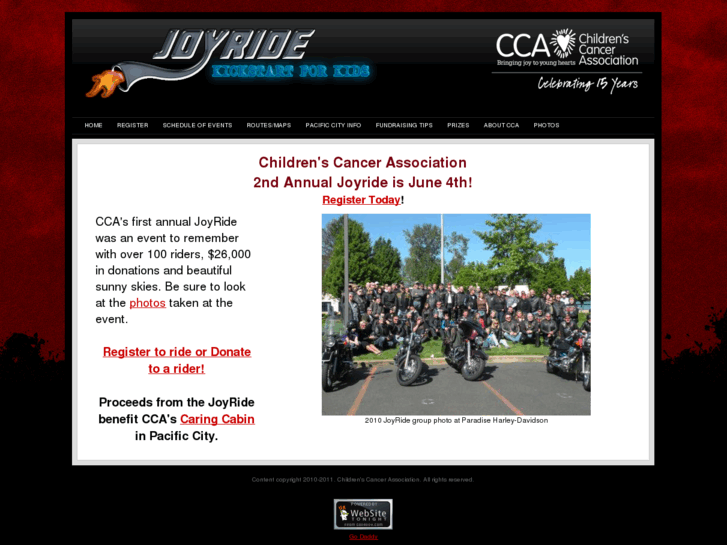 www.ccajoyride.com