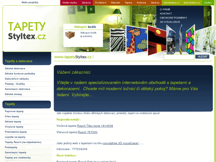 www.tapetystyltex.cz