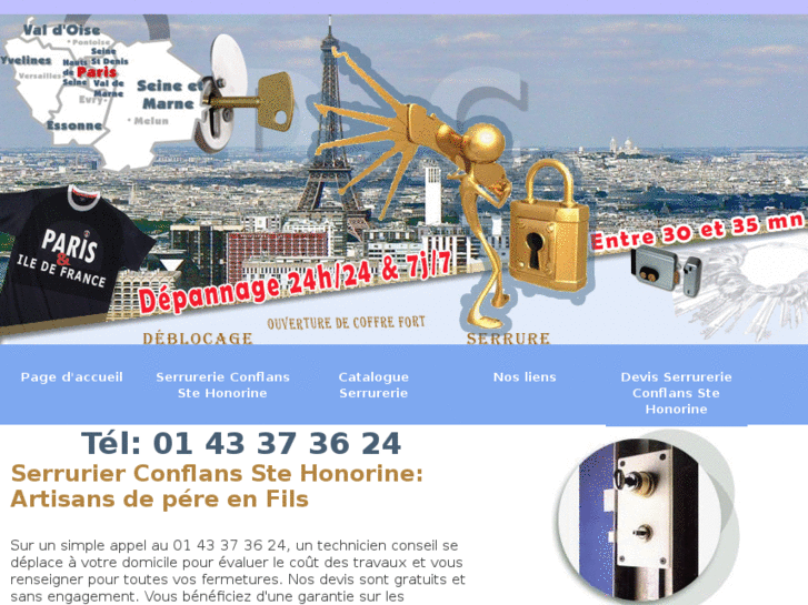 www.serrurerieconflansstehonorine.net