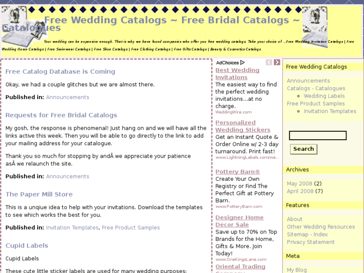 www.free-wedding-catalogs.com